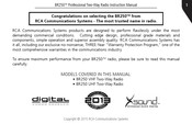 RCA digital Xsound BR250 UHF Instruction Manual