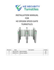 HZ Security HZ-SPGS06 Installation Manual