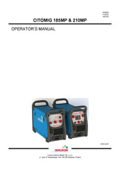 Oerlikon CITOMIG 185MP Operator's Manual