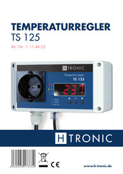 H-Tronic 1 11 44 25 Manual
