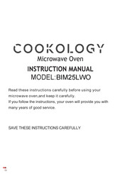 Cookology BIM25LWO Instruction Manual