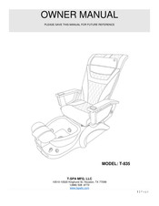 T-SPA T-835 Owner's Manual