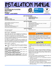 Johnson Controls CHJD Series Installation Manual