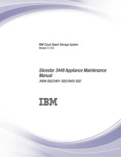 IBM Slicestor 3448 Manual