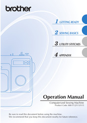 Brother 888-V15 Operation Manual