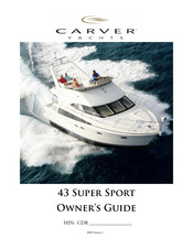 Carver Yachts 43 Super Sport Owner's Manual