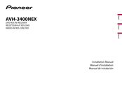Pioneer AVH-3400NEX Installation Manual