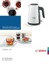 Bosch TWK6A GB Series Instruction Manual
