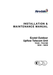 AIREDALE Ecotel TCU15D Installation & Maintenance Manual