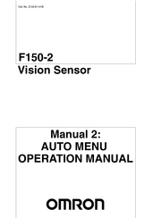 Omron F150-2 Operation Manual
