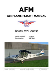 Zenith STOL CH750 Airplane Flight Manual