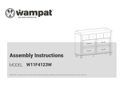 Wampat W11F4123W Assembly Instructions Manual