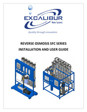 Excalibur Water Systems Sureflo RO SFC18 Installation And User Manual