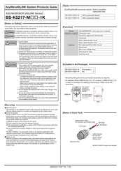 Anywire AnyWireASLINK BS-K5217-M18-1K Product Manual