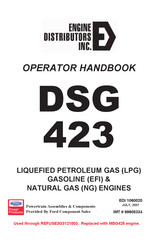 Ford DSG-423 Operator's Handbook Manual