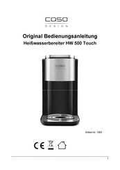 CASO DESIGN 1863 Original Operating Manual