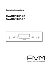 AVM OVATION MP 8.2 Operating Instructions Manual
