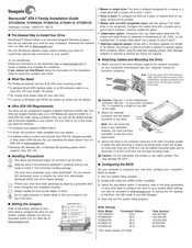 Seagate ST360015A Installation Manual