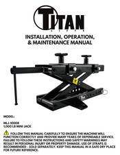 Titan MLJ-1000B Maintenance Manual