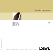 Loewe Arcada 8784 ZP Operating Instructions Manual