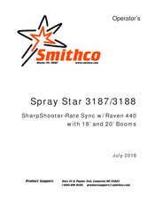 Smithco Spray Star 3188 Operator's Manual