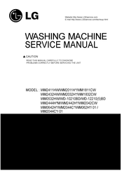 LG WM2044C series Service Manual