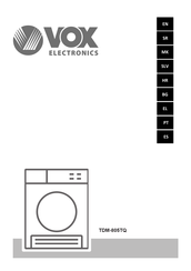 VOX electronics TDM-805TQ User Manual