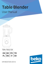 Beko TBN 7802 DX User Manual