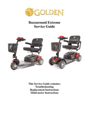 Golden Technologies Buzzaround Extreme GB118EX Service Manual