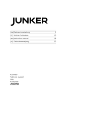 Junker JR36DT52 Instruction Manual