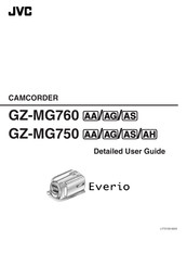 JVC Everio GZ-MG750 Detailed User Manual