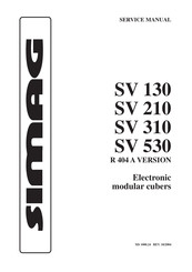 SIMAG SV 210 Service Manual