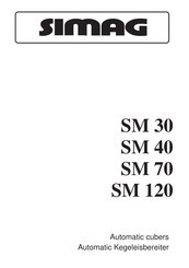 SIMAG SM 30 Operating	 Instruction