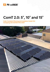 PV-ezRack ComT 2.0: 5 Code-Compliant Planning And Installation Manual