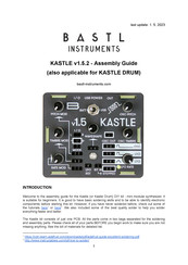 Bastl Instruments KASTLE v1.5.2 Assembly Manual