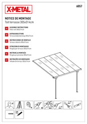 X-METAL 6057 Assembly Instructions Manual