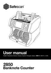 Safescan 2850 User Manual