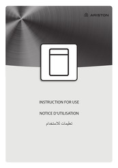 Ariston LFP 5P31 WLT X Instructions For Use Manual