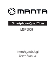 Manta Quad Titan MSP5008 User Manual