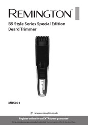 Remington B5 Style Special Edition Series Manual