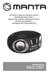 Manta ChilliBoombox MM210BT Manual Manual