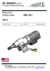 DR. BENDER 201216 Manual