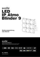 EuroLite LED IP Atmo Blinder 9 User Manual