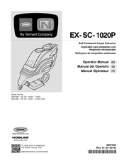Tennant NOBLES EX-SC-1020P Operator's Manual