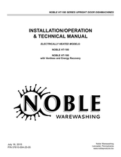 Noble HT-180 Series Installation/Operation & Technical Manual