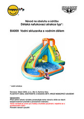 SHARKS happy hop BA009 Instructions For Use And Maintenance Manual