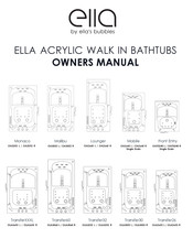 Ella's Bubbles Ella Monaco OA3252 L Owner's Manual
