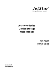 JetStor SAS 724U 10G User Manual