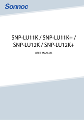 SONNOC SNP-LU11K+ User Manual