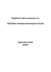 GigaDevice Semiconductor GD32F20 Series Hardware Development Manual